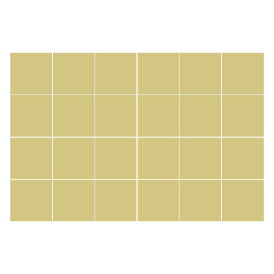 Nálepky na dlaždice Farba Žltá