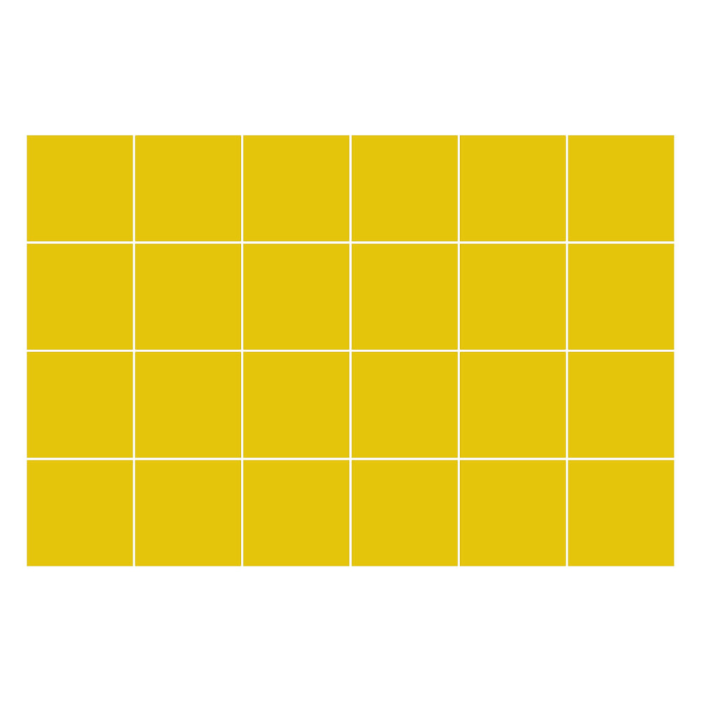 Nálepky na dlaždice Farba Žltá