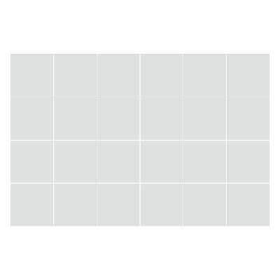 Nálepky na dlaždice Farba biela