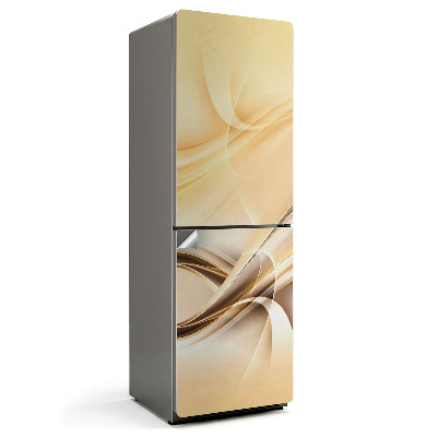 Nálepka na chladničku Abstraktné vlny a čiary