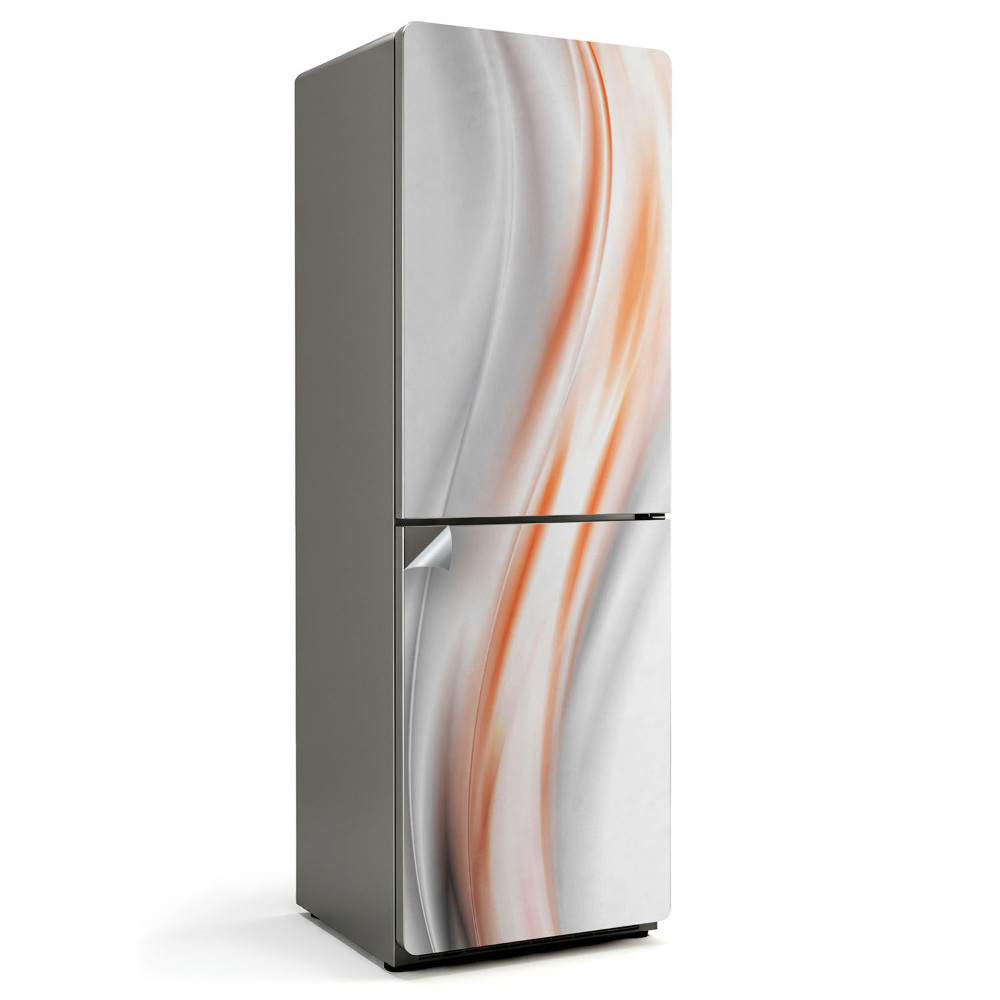 Samolepiaca nálepka na chladničku Vlny v jemných tónoch