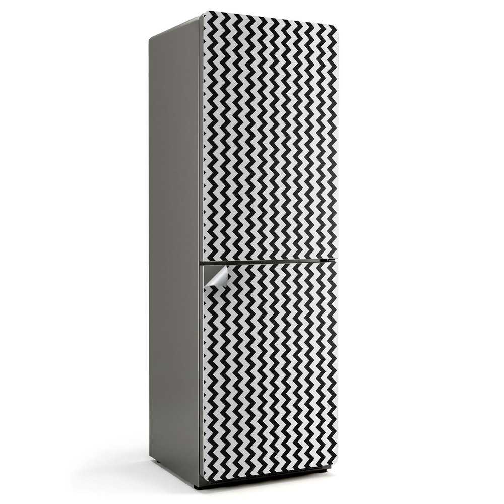 Nálepka na chladničku Cik-cak vzor v rade