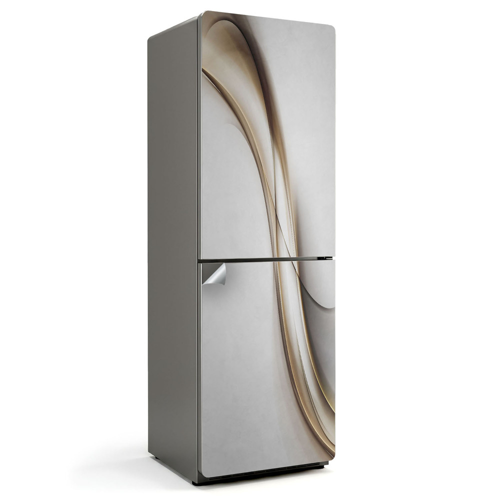 Fototapeta na chladničku Elegantné vlnovky