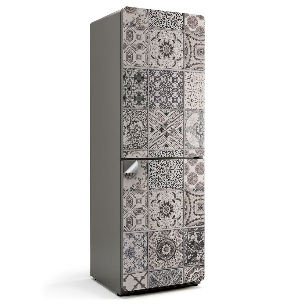 Samolepiaca nálepka na chladničku Mozaikové vzory na dlaždiciach