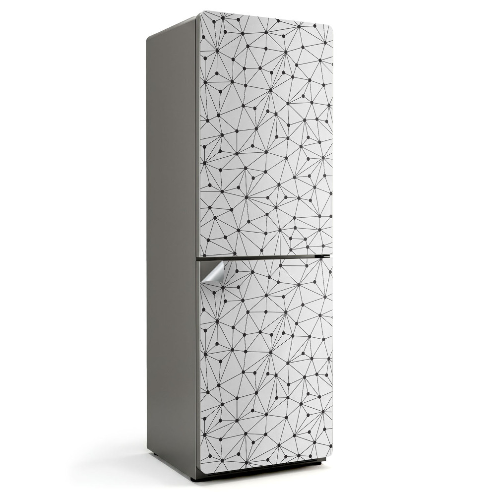 Fototapeta na chladničku Geometria čiar a bodov