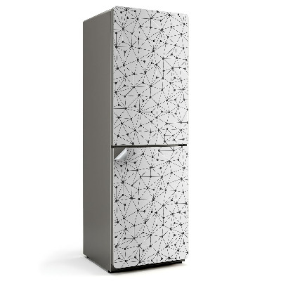 Fototapeta na chladničku Geometria čiar a bodov