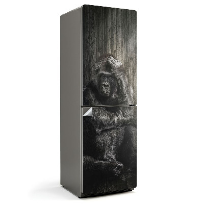 Samolepiaca nálepka na chladničku Gorila v myšlienkach