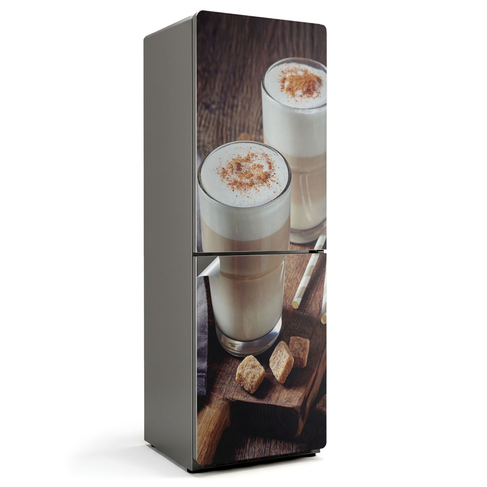 Fototapeta na chladničku Aromatická káva s penou