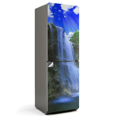Nálepka na chladničku Vodopád v prírode