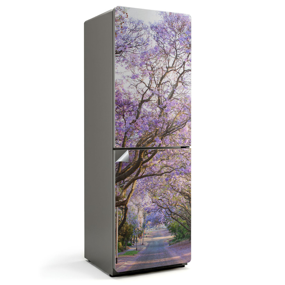Nálepka na chladničku Alej kvitnúcich stromov