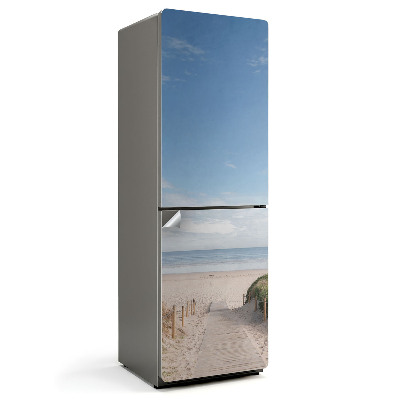Samolepiaca nálepka na chladničku Cesta na pláž