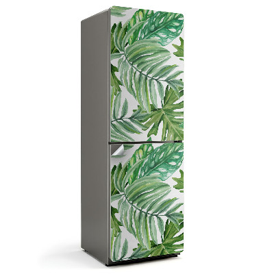 Nálepka na chladničku Vzor tropických listov