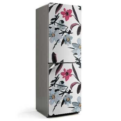 Samolepiaca nálepka na chladničku Jemný kvetinový vzor
