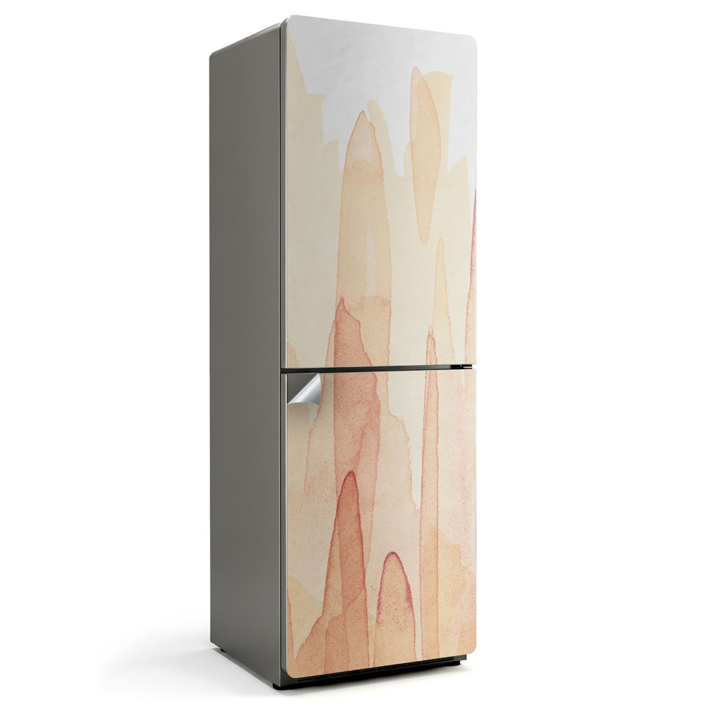 Fototapeta na chladničku Abstraktná farba strieka