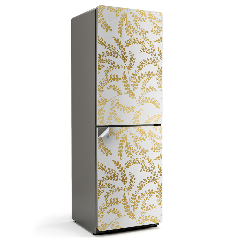 Fototapeta na chladničku Jemný vzor listov