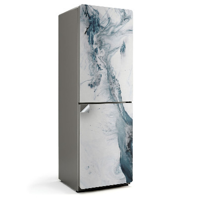 Nálepka na chladničku Abstraktný vzor tekutiny