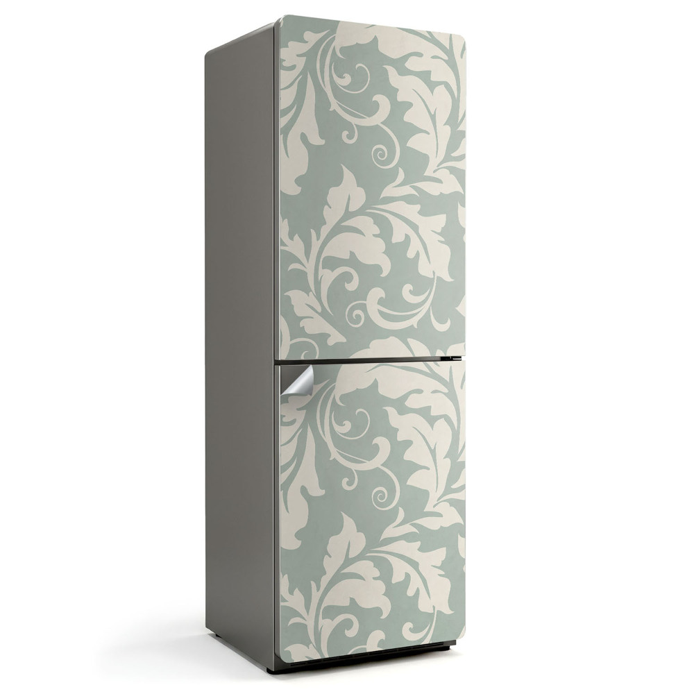 Fototapeta na chladničku Štýlový rastlinný vzor