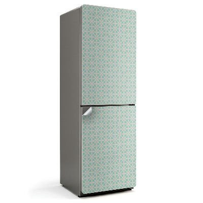 Nálepka na chladničku Geometrický kockovaný vzor