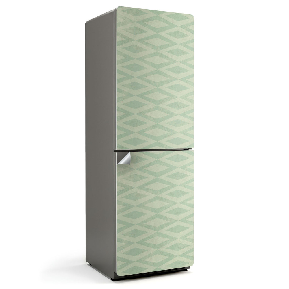 Fototapeta na chladničku Diamantový pruhovaný vzor