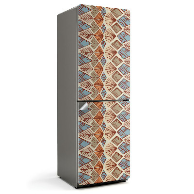 Nálepka na chladničku Geometria v etnickom štýle