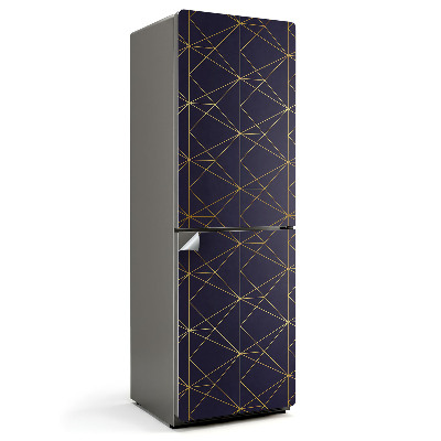 Nálepka na chladničku Vzor geometrickej čiary