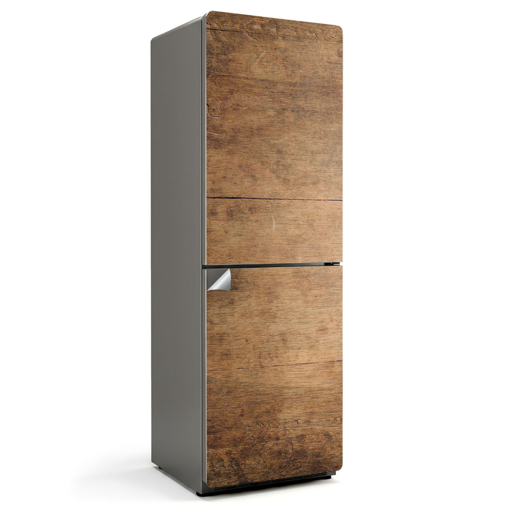 Samolepiaca nálepka na chladničku Textúra drevenej dosky