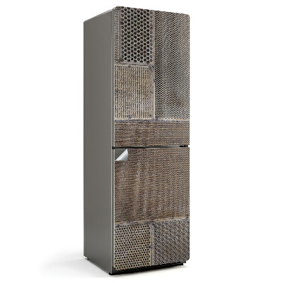 Nálepka na chladničku Vzor perforovaného plechu