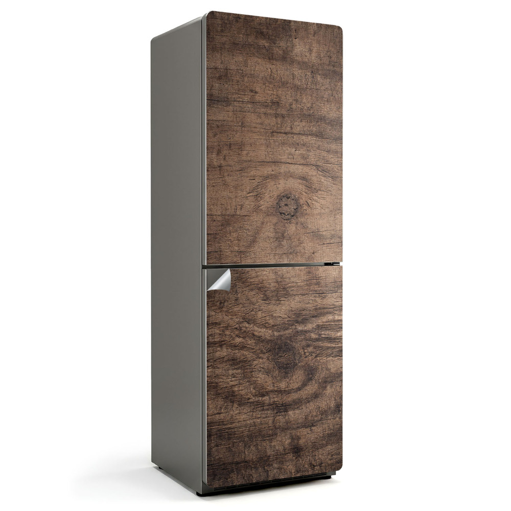 Samolepiaca nálepka na chladničku Textúra dreva