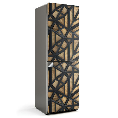 Nálepka na chladničku Abstraktný prelamovaný vzor