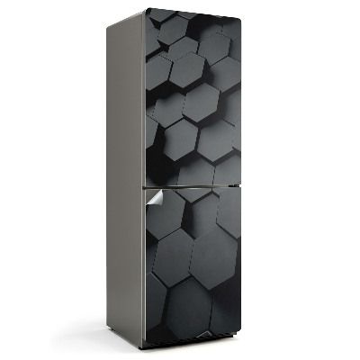 Nálepka na chladničku Šesťhranný vzor dlaždíc