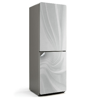 Fototapeta na chladničku Futuristické látkové vlny