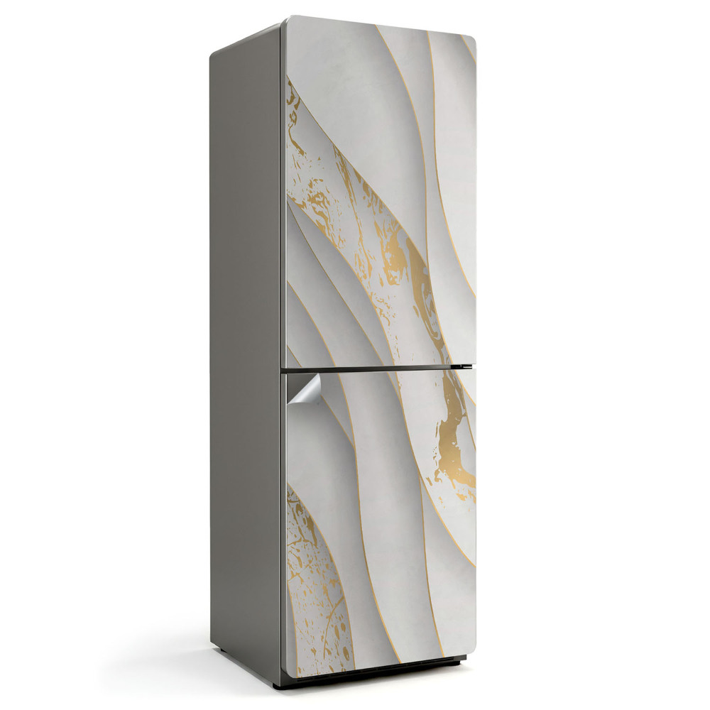 Samolepiaca nálepka na chladničku Vlny a textúry v pohybe