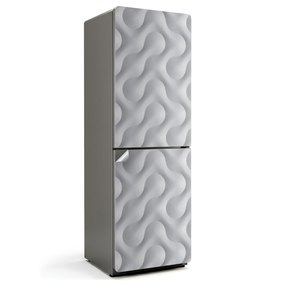 Nálepka na chladničku Vlny v jemnom vzore