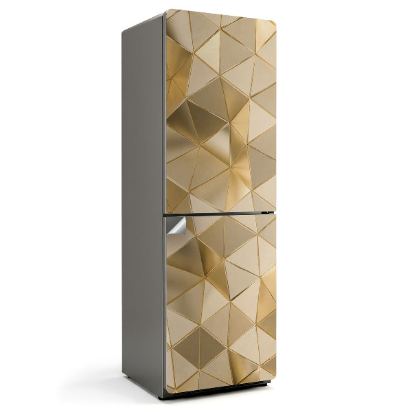 Fototapeta na chladničku 3D geometria trojuholníka