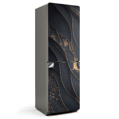 Samolepiaca nálepka na chladničku Vlny s jemným akcentom