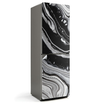 Nálepka na chladničku Abstraktné vlny v pohybe