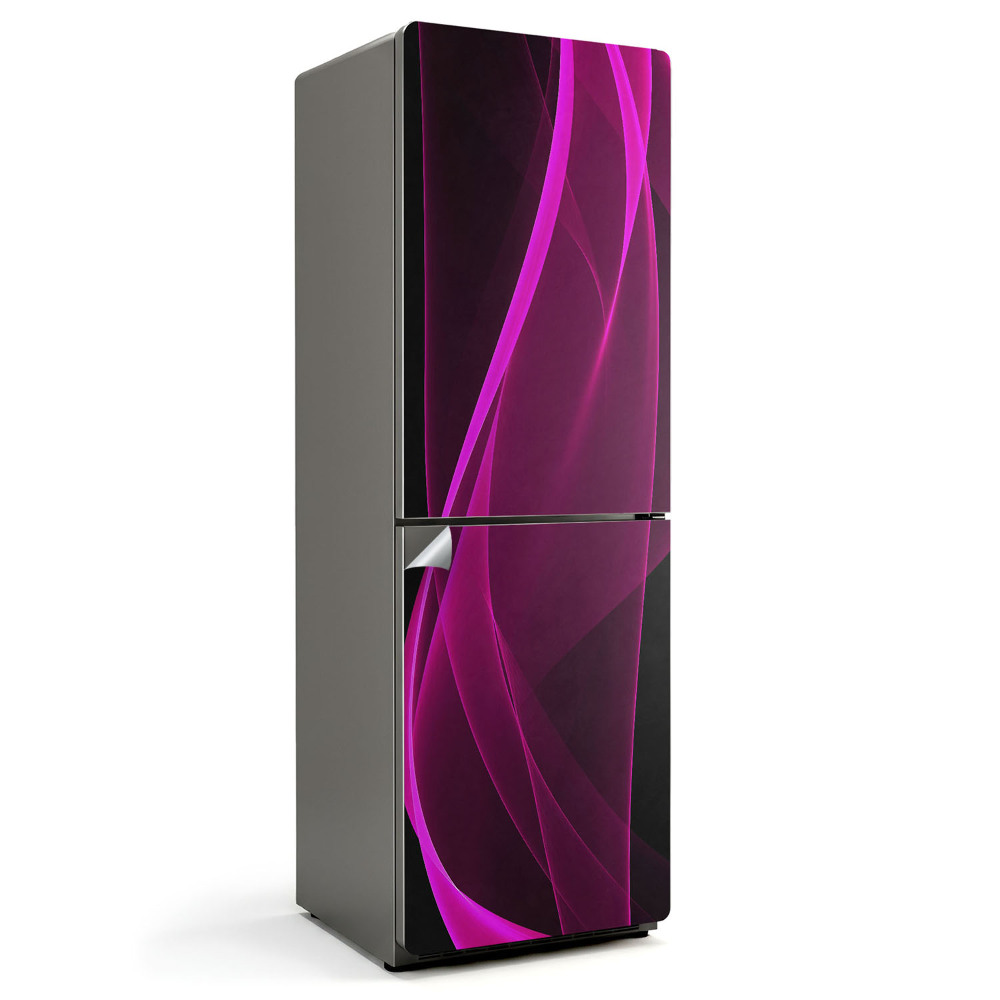 Fototapeta na chladničku Vlny dynamických línií