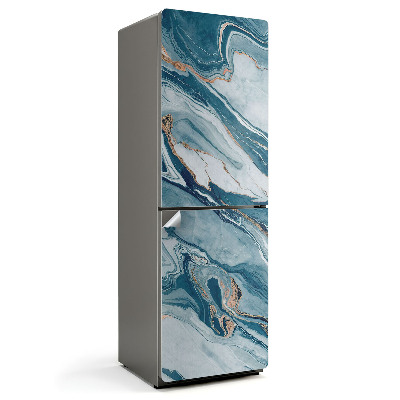 Samolepiaca nálepka na chladničku Abstraktné vlny v pohybe