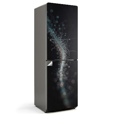 Samolepiaca nálepka na chladničku Abstraktný vzor s bublinkami