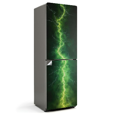 Nálepka na chladničku Vertikálne blesky v oblakoch