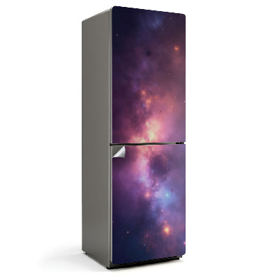 Fototapeta na chladničku Vesmírna galaktická krajina