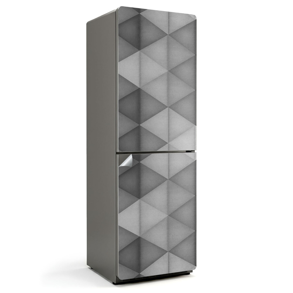 Fototapeta na chladničku 3D trojuholníkový vzor