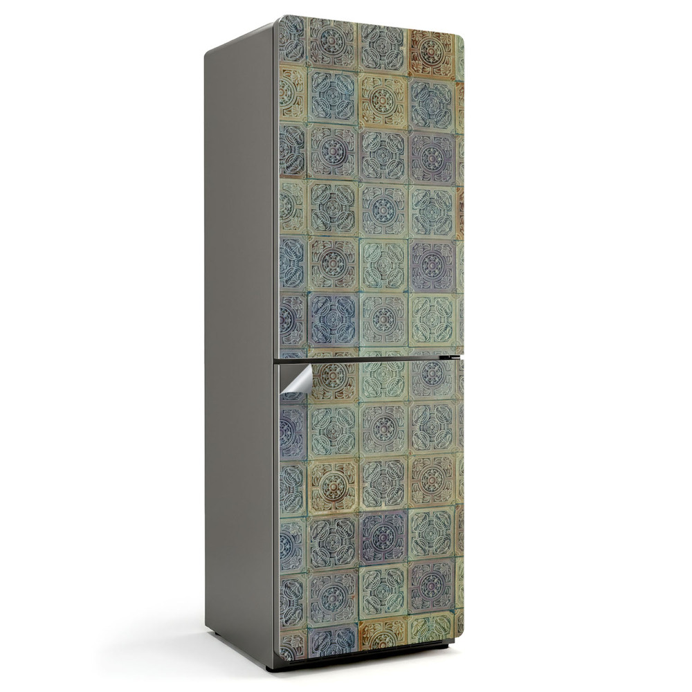 Fototapeta na chladničku Mozaikový vzor s ornamentami