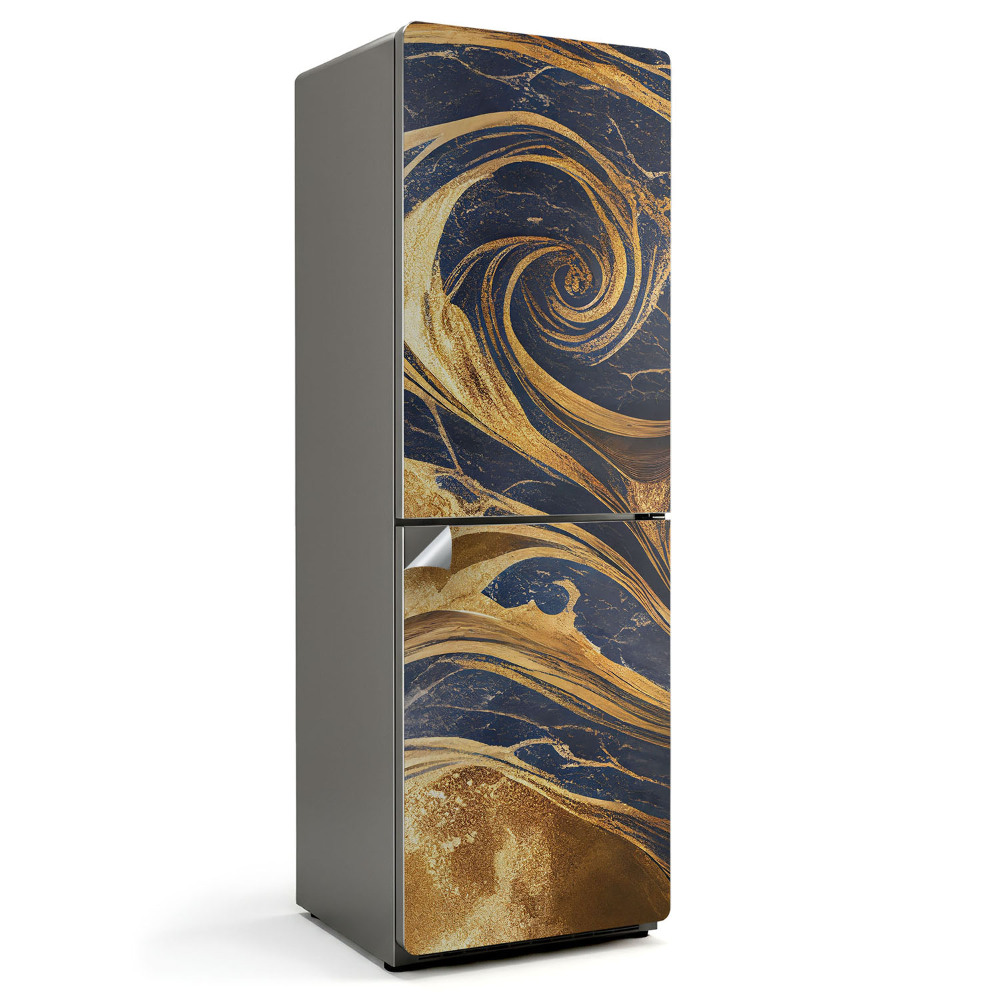 Fototapeta na chladničku Dynamická fluidná vlna