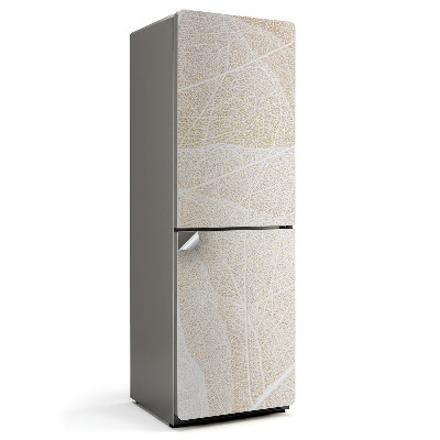 Nálepka na chladničku Detailný záber na žily listov