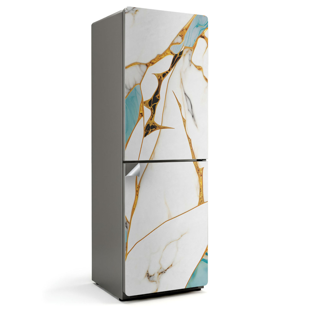Samolepiaca nálepka na chladničku Abstraktný mramorový vzor