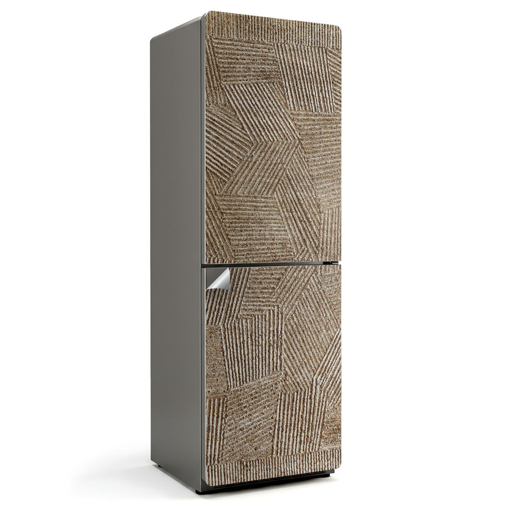 Samolepiaca nálepka na chladničku Geometrické vzory textúr