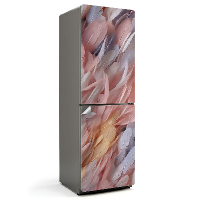 Nálepka na chladničku Jemné pierka v pohybe