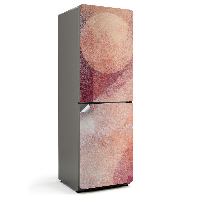 Fototapeta na chladničku Abstraktný vzor s kruhmi