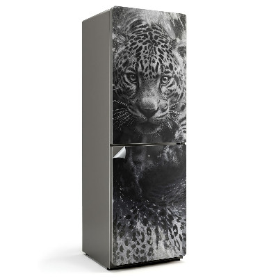 Fototapeta na chladničku Jaguár vo voľnej prírode